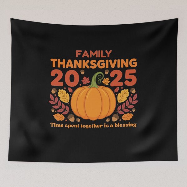 Item preview, Cozy Thanksgiving Family Blessing Harvest Season Gratitude Vibes designed and sold by faridman.