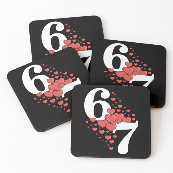 Item preview, Valentine 67 - Valentine - valentines day - lucky 67 - born in 1967 - since 67 - highway 67 - rule 67 - 67 years old - milestone 67 - anniversary 67 designed and sold by JansenGS.