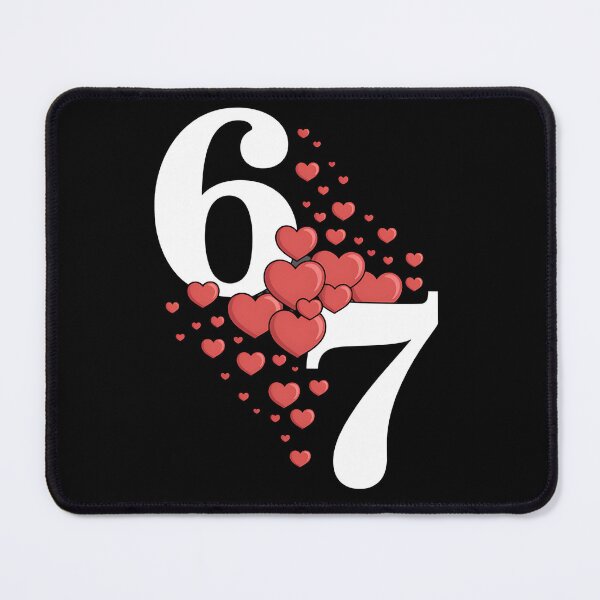 Item preview, Valentine 67 - Valentine - valentines day - lucky 67 - born in 1967 - since 67 - highway 67 - rule 67 - 67 years old - milestone 67 - anniversary 67 designed and sold by JansenGS.
