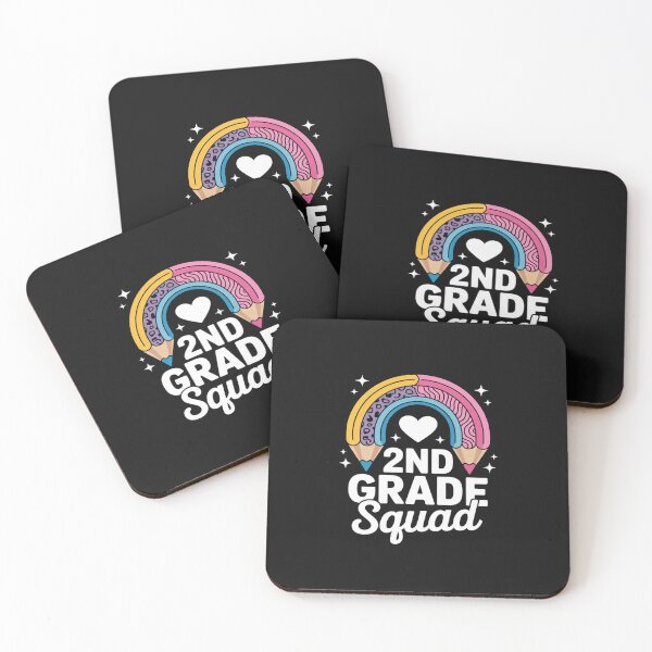 Item preview, Second Grade Squad 2nd Grade Team Retro First Day of School designed and sold by GaryPacheco6.