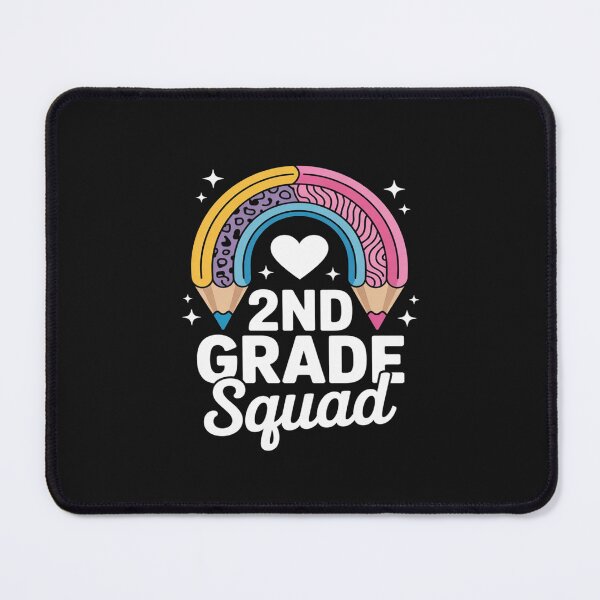 Item preview, Second Grade Squad 2nd Grade Team Retro First Day of School designed and sold by GaryPacheco6.