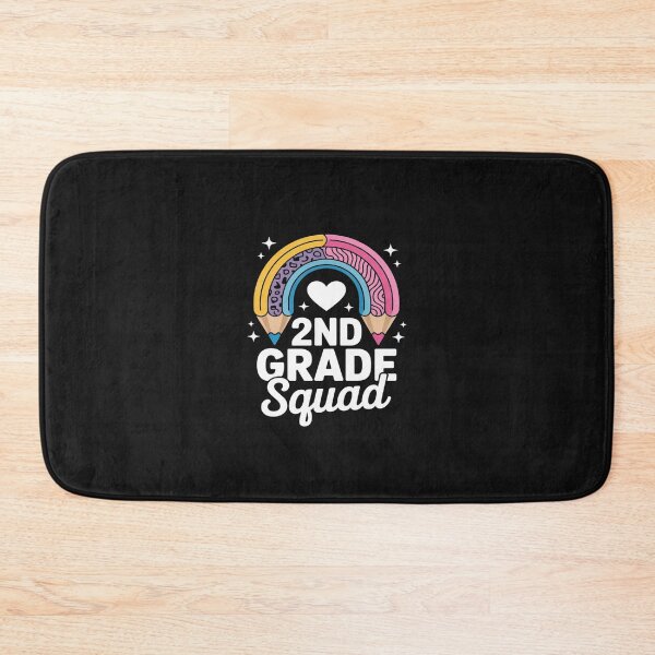 Item preview, Second Grade Squad 2nd Grade Team Retro First Day of School designed and sold by GaryPacheco6.