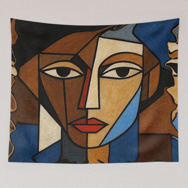 Item preview, Faces in geometric tension designed and sold by Sigtrix.
