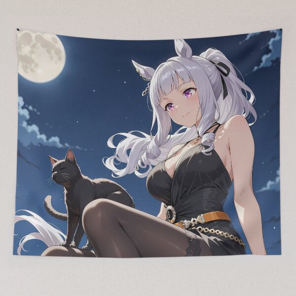 Item preview, Gold Ship Uma Musume Pretty Derby Moonlight Witch Kawaii Anime Girl designed and sold by CarlosBender.
