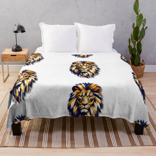 Item preview, AN ARTISTIC GEOMETRIC LION designed and sold by infinitearte.