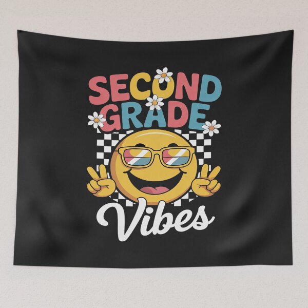 Item preview, Second Grade Vibes Smile First Day of School 2nd Grade Team designed and sold by GaryPacheco6.