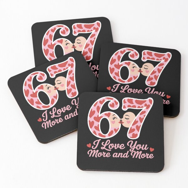 Item preview, Valentine 67 - Valentine - valentines day - lucky 67 - born in 1967 - since 67 - highway 67 - rule 67 - 67 years old - milestone 67 - anniversary 67 designed and sold by JansenGS.