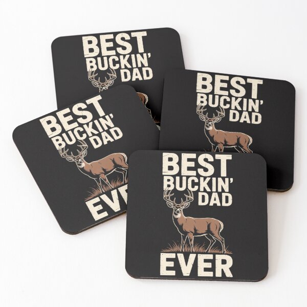 Item preview, Best Buckin' Dad Ever Deer Hunting Bucking Fathers Day Gift designed and sold by Viepenny.