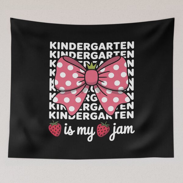 Item preview, Kindergarten is My Jam Strawberry Back to School Girls Boys designed and sold by CultureSpec.