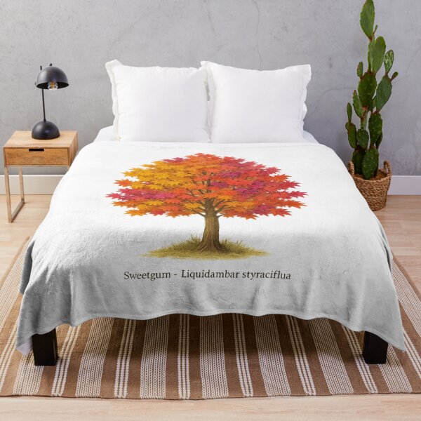 Item preview, Sweetgum – Liquidambar styraciflua | Autumn Botanical Illustration designed and sold by BloomKind.