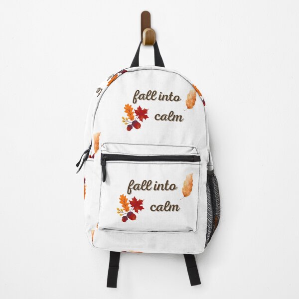 Item preview,  Fall Into Calm — Minimal Autumn Aesthetic Quote Design designed and sold by batoot1.