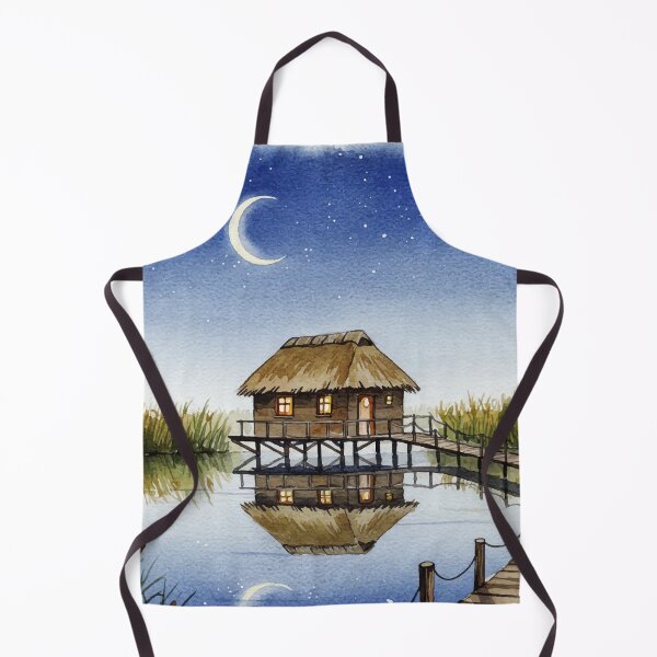 Item preview, Lake at night designed and sold by Design4uStudio.