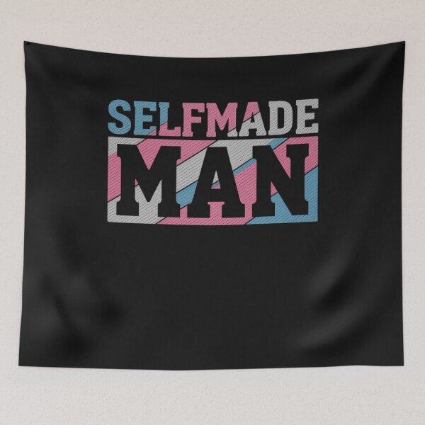 Item preview, Selfmade Man Trans Pride Flag Transgender Funny LGBTQ designed and sold by GaryPacheco6.
