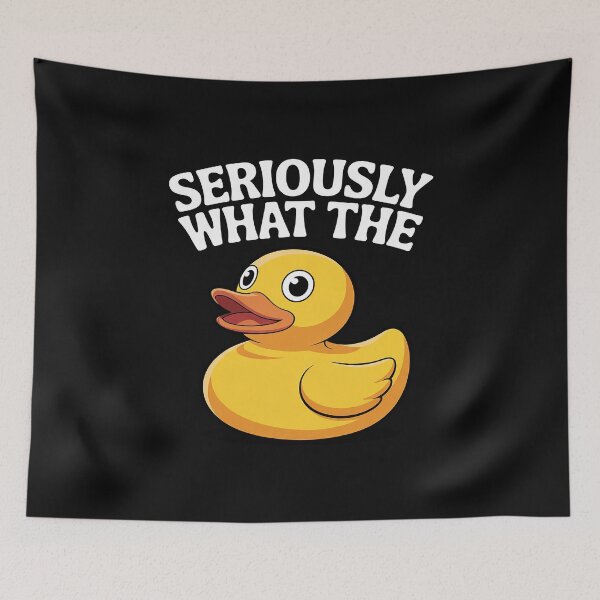 Item preview, Seriously What The Duck - Duck Lover Pun designed and sold by GaryPacheco6.