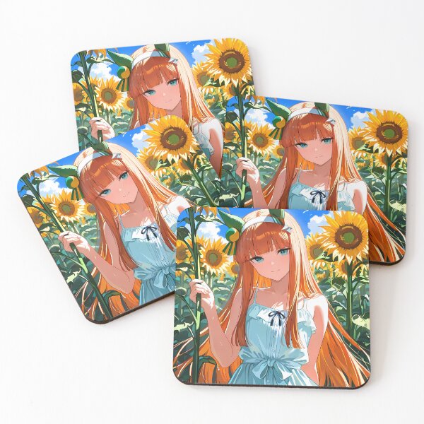 Item preview, Silence Suzuka Sunflower Dream Uma Musume Pretty Derby Anime Girl Waifu designed and sold by CarlosBender.