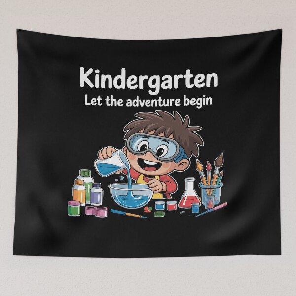 Item preview, Kindergarten Let The Adventure Begin Science Art Kids designed and sold by CultureSpec.