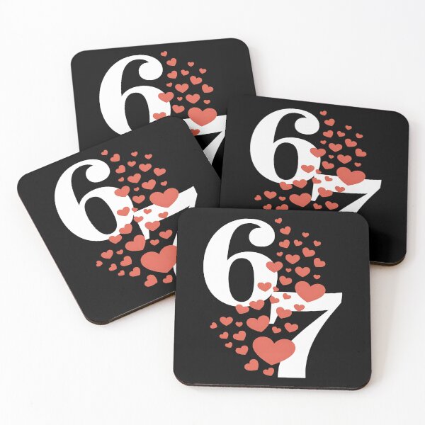 Item preview, Valentine 67 - Valentine - valentines day - lucky 67 - born in 1967 - since 67 - highway 67 - rule 67 - 67 years old - milestone 67 - anniversary 67 designed and sold by JansenGS.