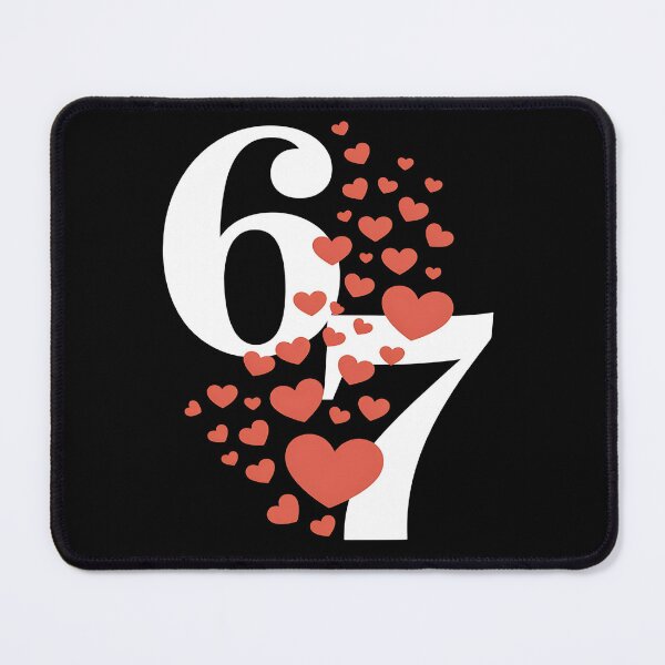 Item preview, Valentine 67 - Valentine - valentines day - lucky 67 - born in 1967 - since 67 - highway 67 - rule 67 - 67 years old - milestone 67 - anniversary 67 designed and sold by JansenGS.