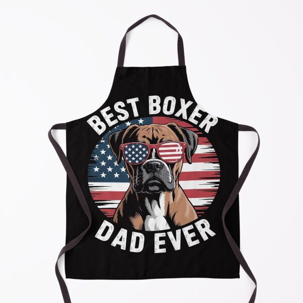Item preview, Best Boxer Dad Ever Dog Lover American Flag Gift Men designed and sold by Viepenny.