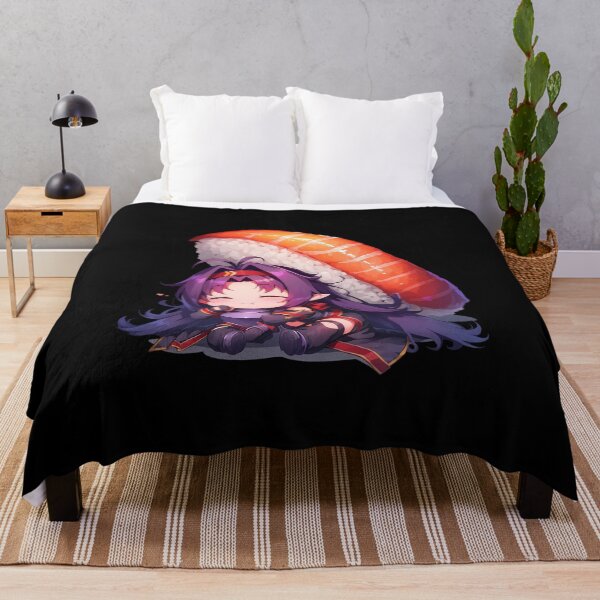 Item preview, Yuuki Sword Art Online Chibi Sushi Kawaii Purple Heroic Style designed and sold by CarlosBender.