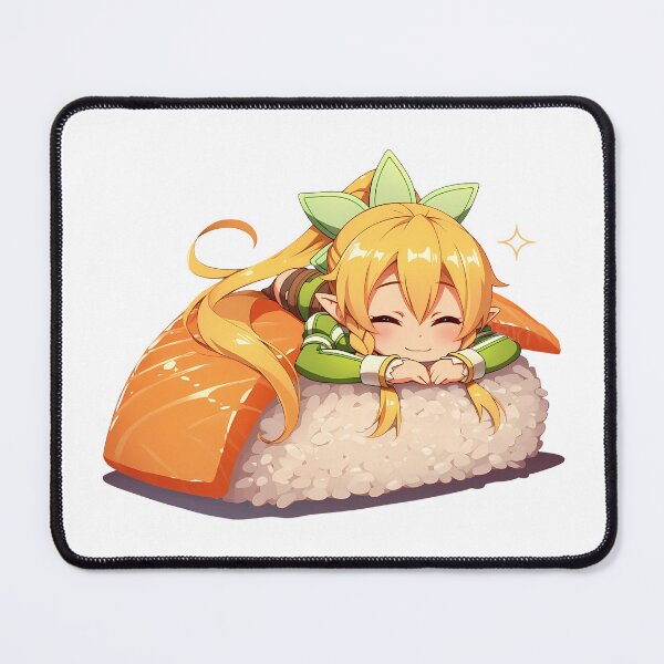 Item preview, Leafa Sword Art Online Chibi Sushi Kawaii Green Fairy Charm designed and sold by CarlosBender.