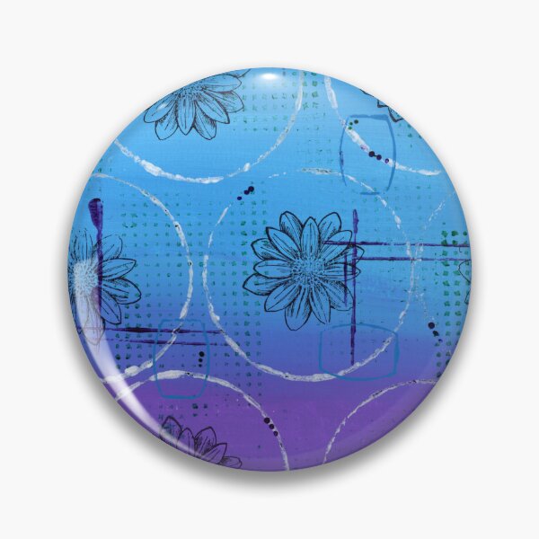 Item preview, Blue and Purple Painty Paper 1 designed and sold by Elliementalist.