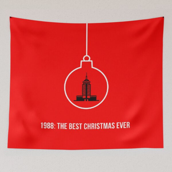 Item preview, Die Hard Christmas Ornament Nakatomi Plaza 1988 designed and sold by Amelia Design.