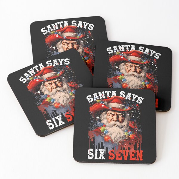 Item preview, Holiday Santa Claus Says Santa Bruh Seven Happy Retro Six designed and sold by ChadnoSmith.