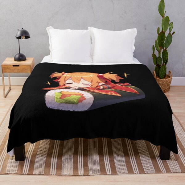 Item preview, Silica Sword Art Online Chibi Sushi Kawaii Adorable Red Design designed and sold by CarlosBender.