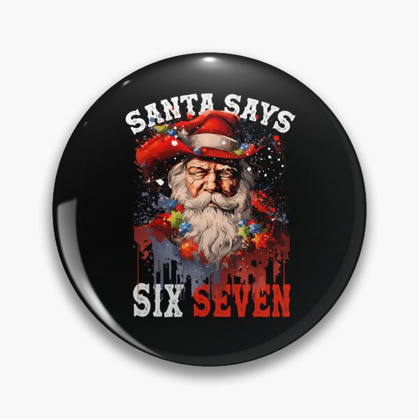 Item preview, Holiday Santa Claus Says Santa Bruh Seven Happy Retro Six designed and sold by ChadnoSmith.