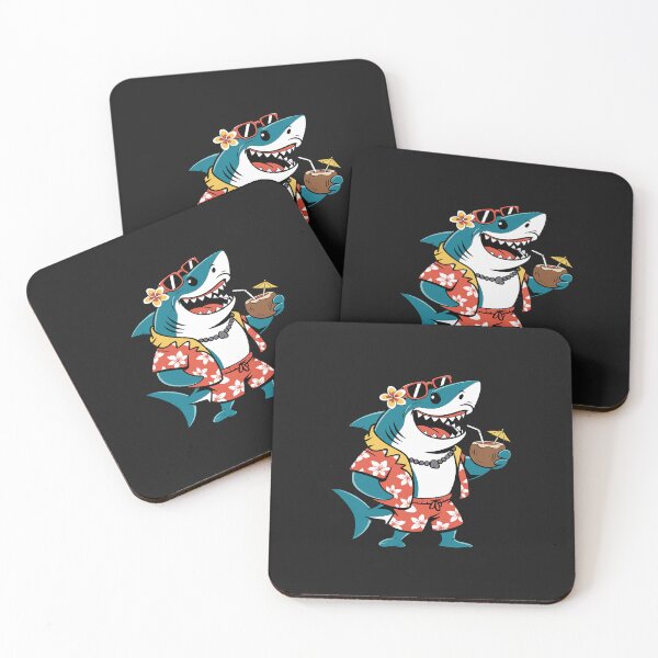 Item preview, Shark Hawaiian Funny Aloha Hawaii Beach Jawsome Gifts Men designed and sold by GaryPacheco6.