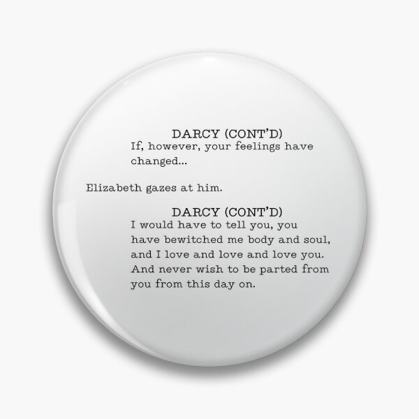 Item preview, Pride and Prejudice (2005) Screenplay. Mr Darcy Proposal designed and sold by CoCoArt-Ua.