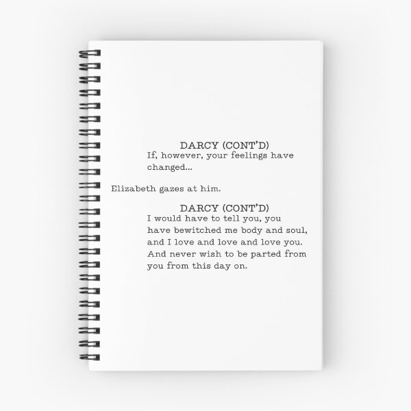 Item preview, Pride and Prejudice (2005) Screenplay. Mr Darcy Proposal designed and sold by CoCoArt-Ua.