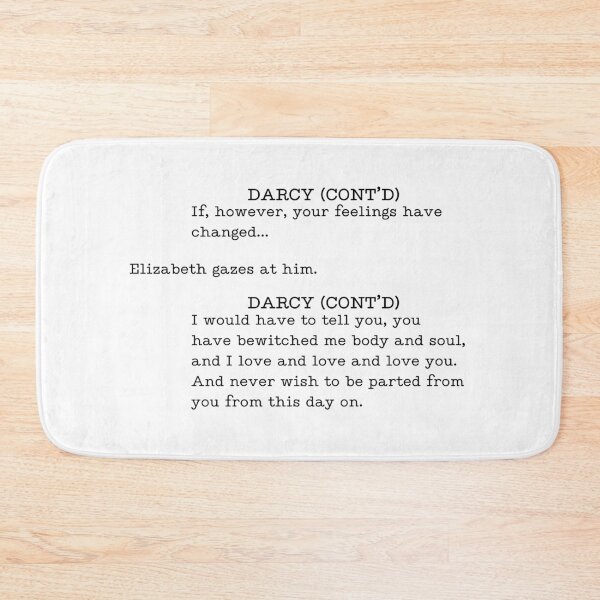 Item preview, Pride and Prejudice (2005) Screenplay. Mr Darcy Proposal designed and sold by CoCoArt-Ua.