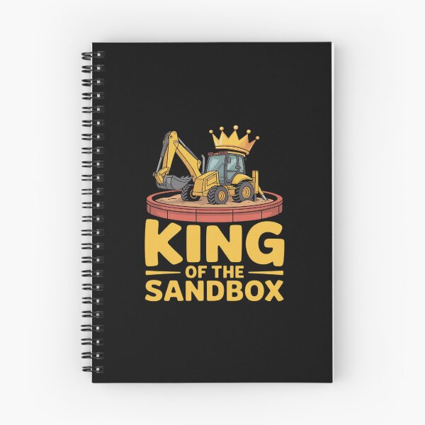 Item preview, King of The Sandbox Backhoe Operator designed and sold by CultureSpec.