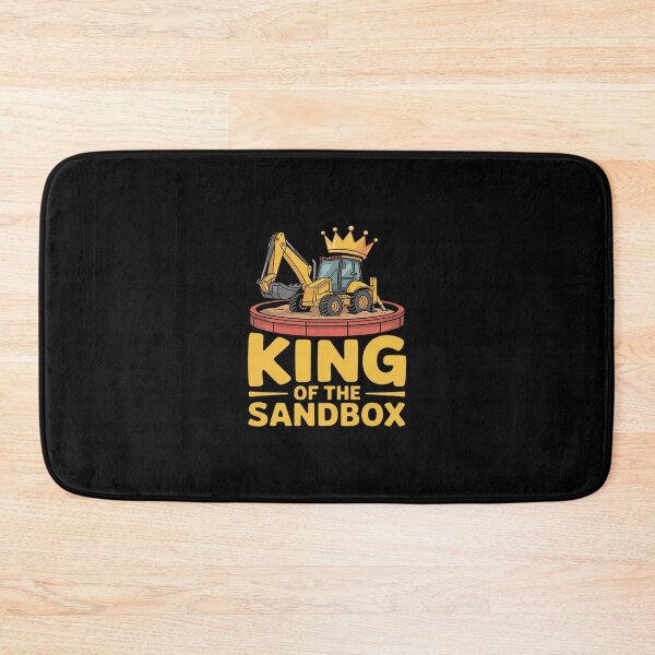 Item preview, King of The Sandbox Backhoe Operator designed and sold by CultureSpec.
