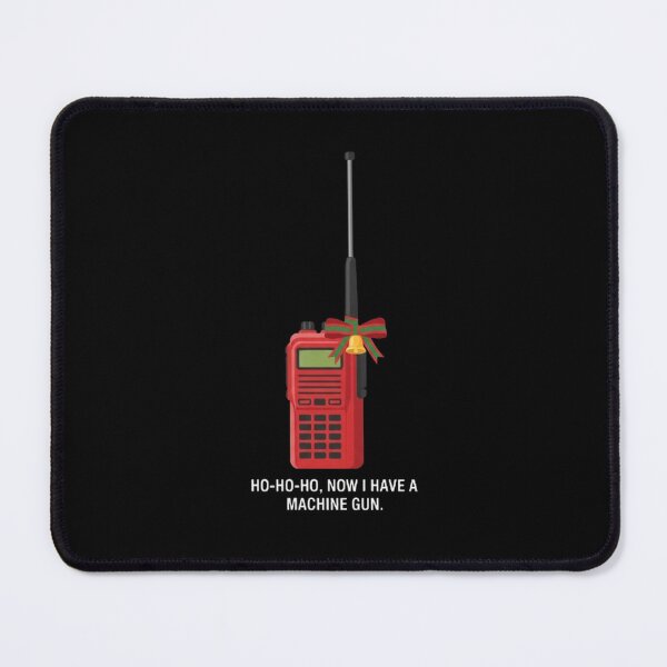 Item preview, Die Hard Christmas Machine Gun Ho Ho Ho designed and sold by Amelia Design.