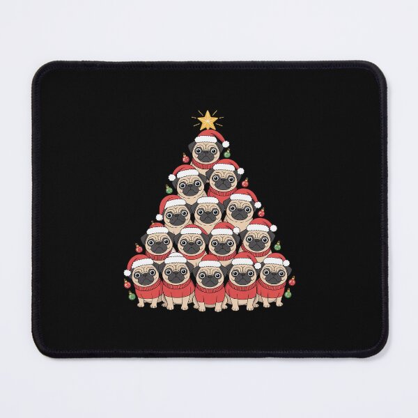Item preview, Pug Christmas Tree Dog Santa Xmas Boys Girls Merry Dogmas designed and sold by dainegilbert.