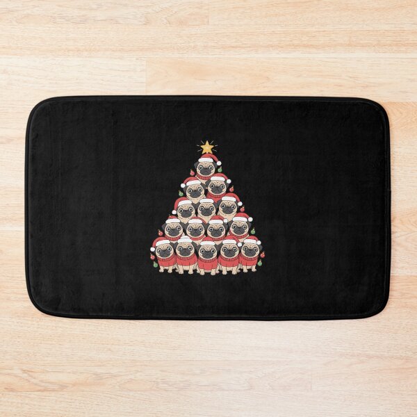 Item preview, Pug Christmas Tree Dog Santa Xmas Boys Girls Merry Dogmas designed and sold by dainegilbert.