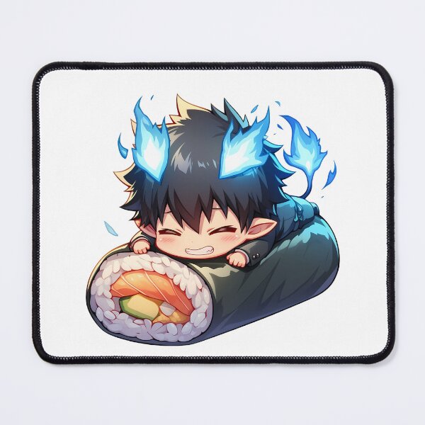 Item preview, Irina Shidou Lying On Sushi Roll Kawaii Chibi High School Dxd Anime designed and sold by CarlosBender.