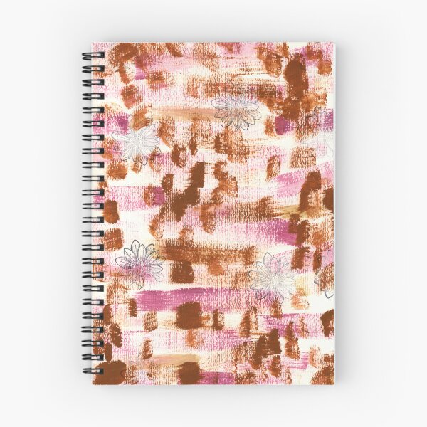 Item preview, Pink and Brown Painty Paper 2 designed and sold by Elliementalist.