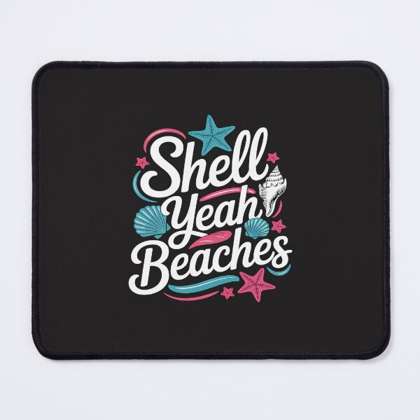 Item preview, Shell Yeah Beaches Funny Beach Lover Beachcomber Shelling designed and sold by JessicaWalshdf.