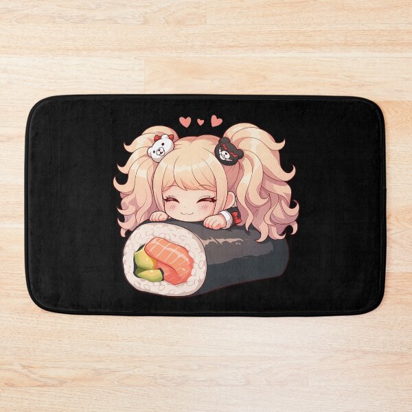 Item preview, Junko Enoshima Danganronpa Chibi Kawaii Sushi Anime Girl designed and sold by CarlosBender.