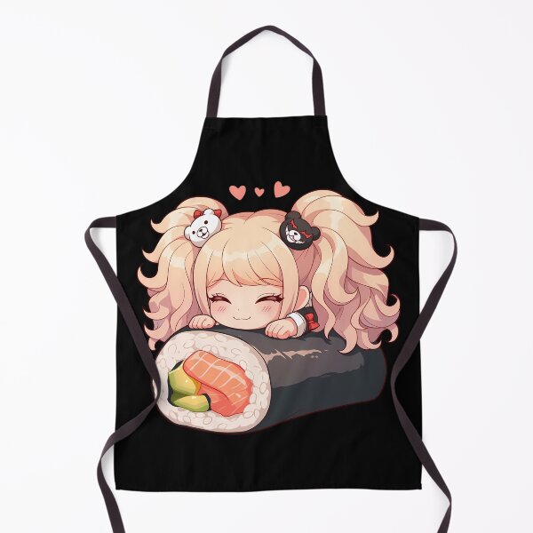 Item preview, Junko Enoshima Danganronpa Chibi Kawaii Sushi Anime Girl designed and sold by CarlosBender.