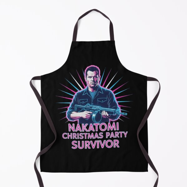 Item preview, Die Hard Christmas Party Survivor Retro Neon designed and sold by Amelia Design.