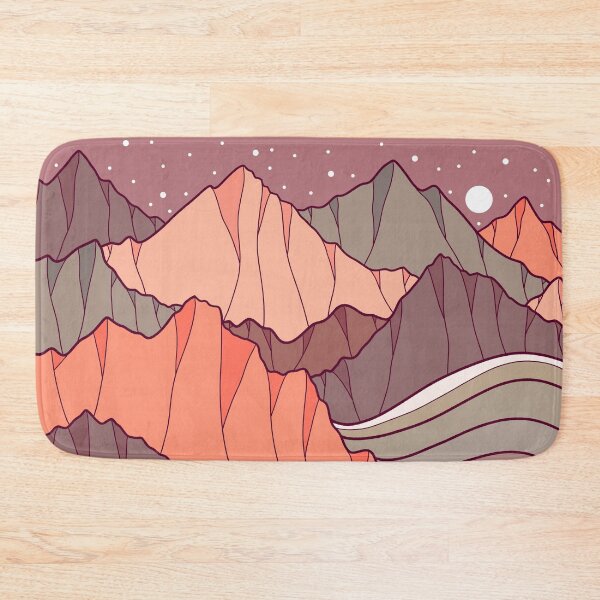 Item preview, Waves and peaks designed and sold by Swadeillustrations.