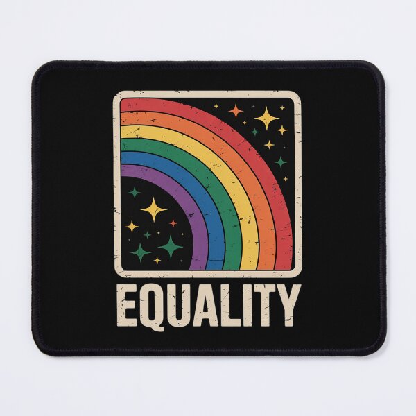 Item preview, Equality Rainbow LGBT Gay Lesbian Bi Transgender Rights designed and sold by RoyTill0Art.
