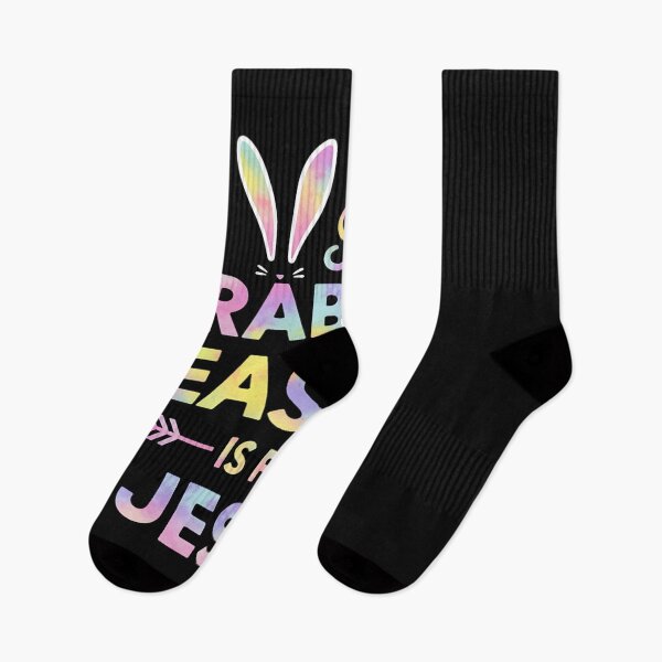 Item preview, Silly Rabbit Easter Is For Jesus Tie Dye Christian Easter designed and sold by JessicaWalshdf.