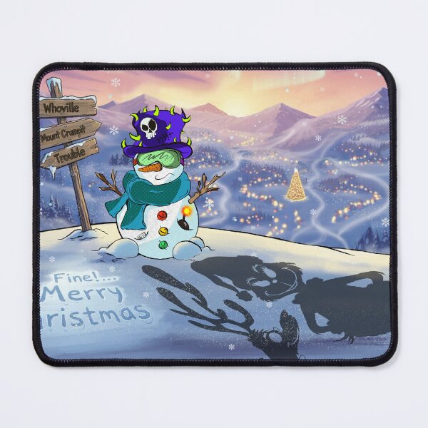 Item preview, “Fine… Merry Christmas” designed and sold by SKETCHYDECISION.