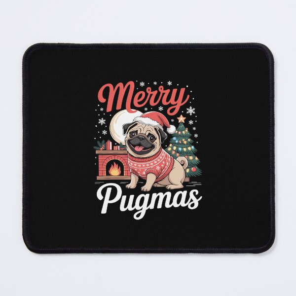 Item preview, Puggy Christmas Pug Costume Pug Santa Merry Pugmas Santa Pug designed and sold by dainegilbert.